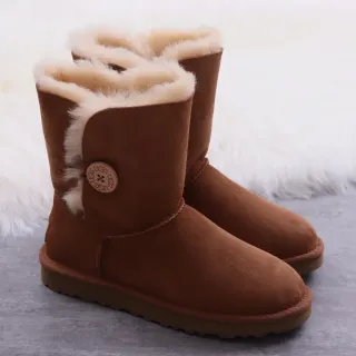 UGG Classic Short Chestnut Brown 羊毛内里雪靴