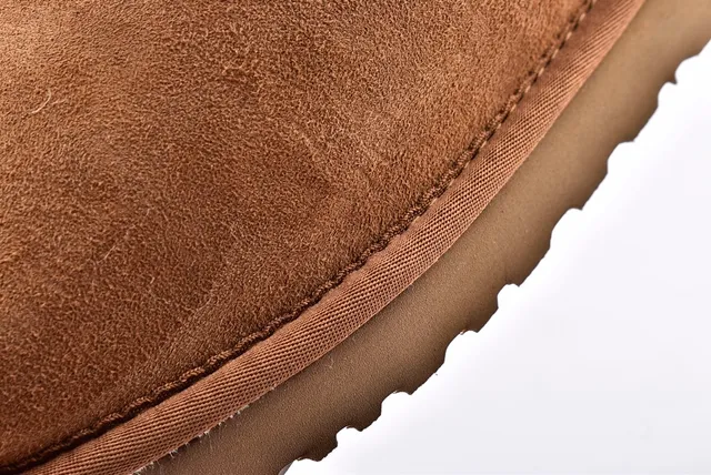 UGG Mini Bailey Bow 栗色雪靴 4