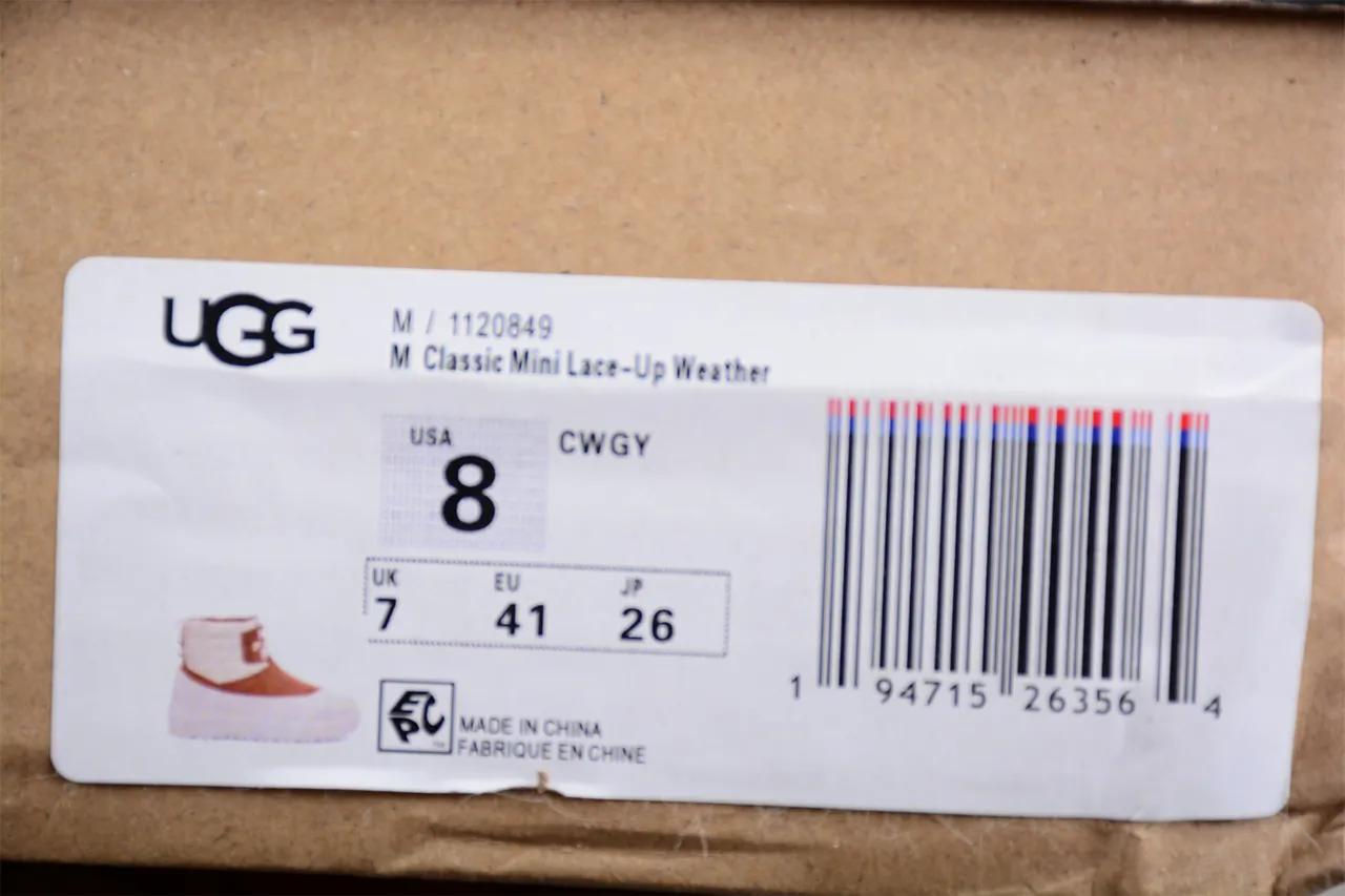UGG Tasman 米棕 绗缝保暖领 麂皮雪地靴 2