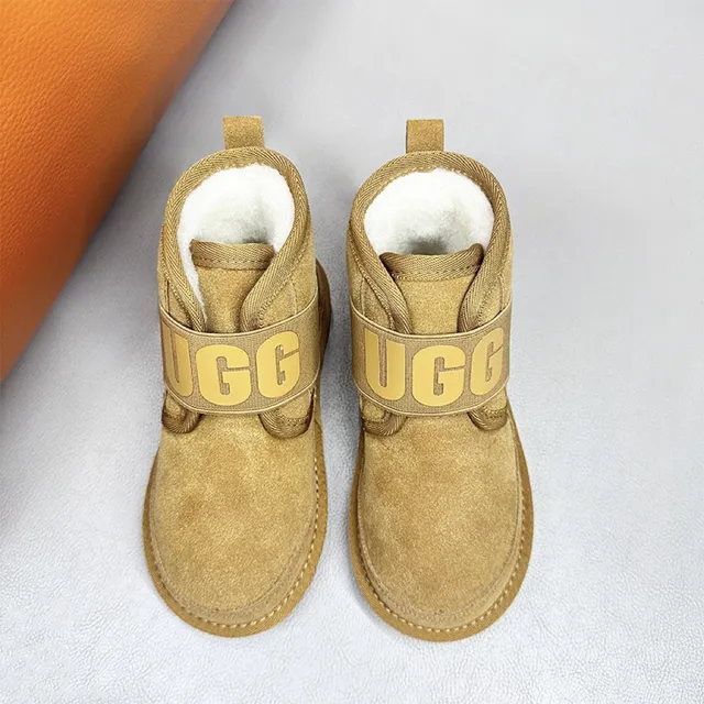 UGG Tasman Black Shearling-Lined Snow Boots 6
