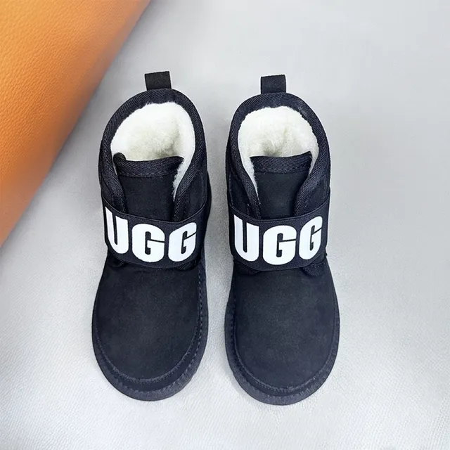 UGG Tasman Black Shearling-Lined Snow Boots 17