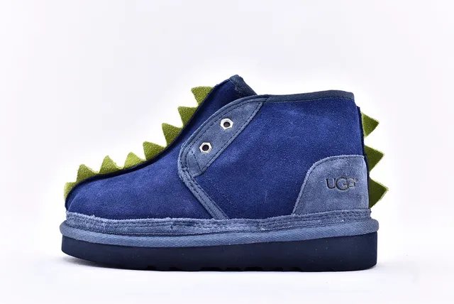 UGG Tasman Dinosaure Épine Bottes de Neige Navy 10