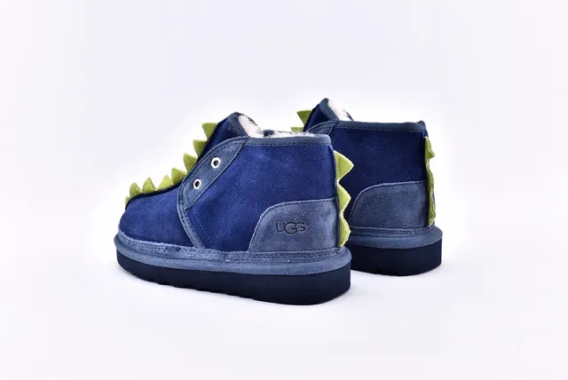 UGG Tasman Dinosaure Épine Bottes de Neige Navy 16