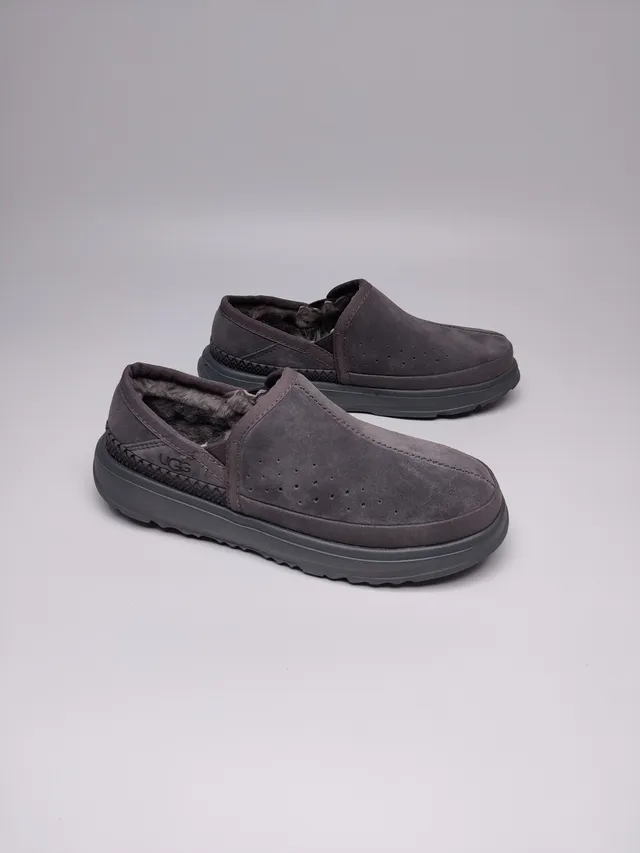 UGG Tasman Gray Suede Upper Perforated Vamp Casual Shoes 5