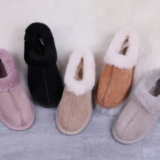 UGG Tasman Shearling-Lined Suede Slippers