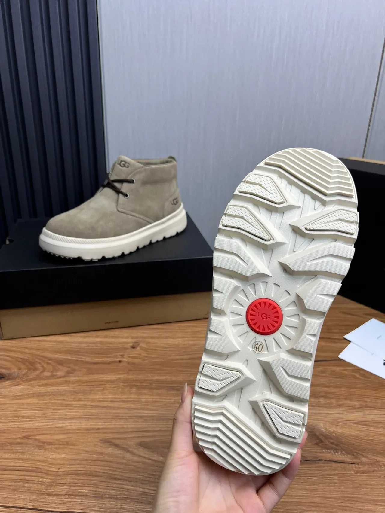 UGG Tasman-Style Botte Cheville Daim 8