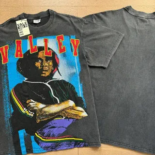 Vale Forever Valley Graphic Washed Charcoal T-Shirt