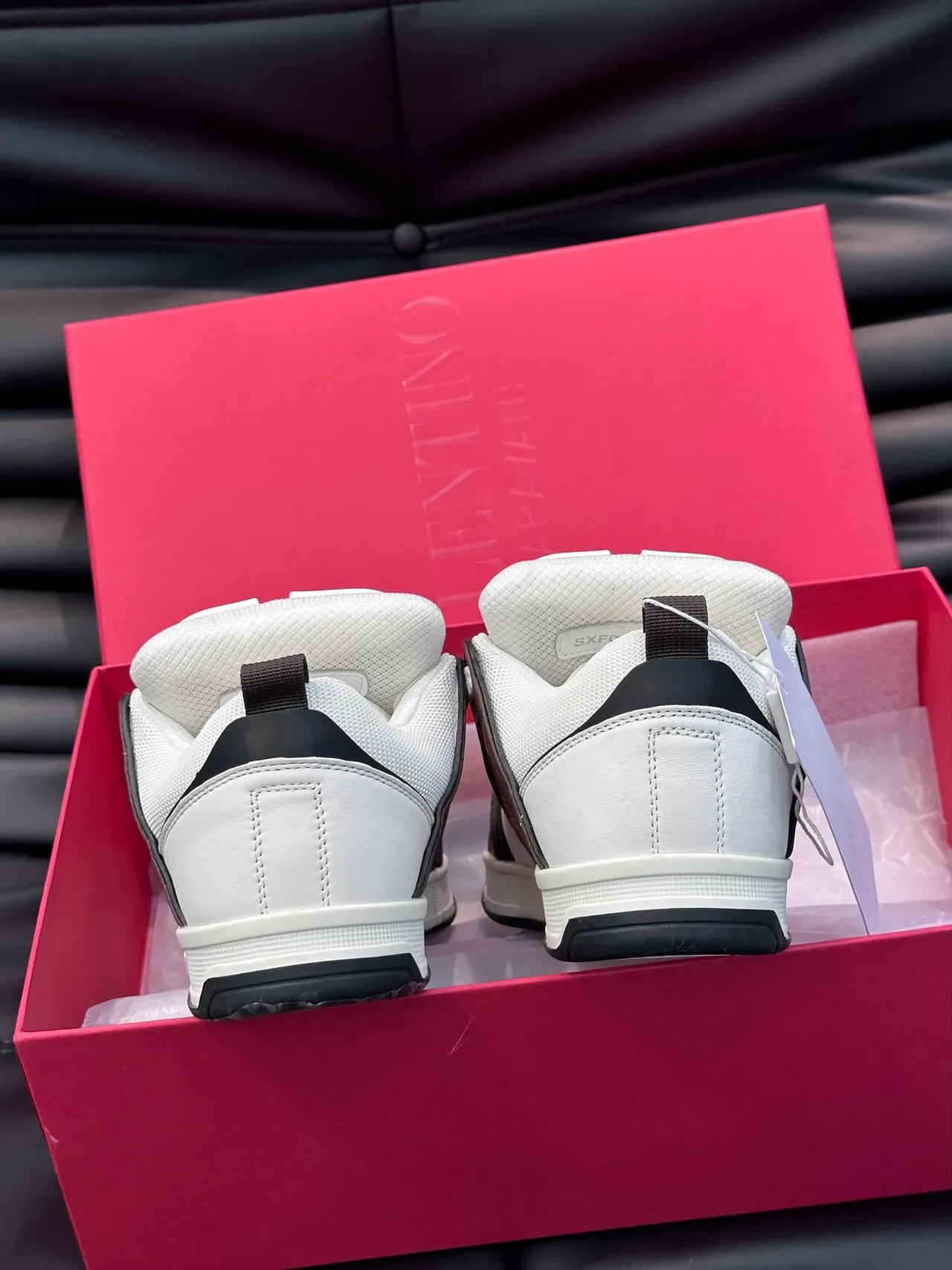 Valentino VLTN White and Brown Lifestyle Sneakers 2