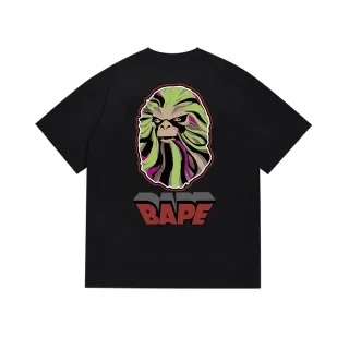 A Bathing Ape Graphic Print Black T-Shirt