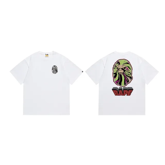 Camiseta negra con estampado gráfico A Bathing Ape 4