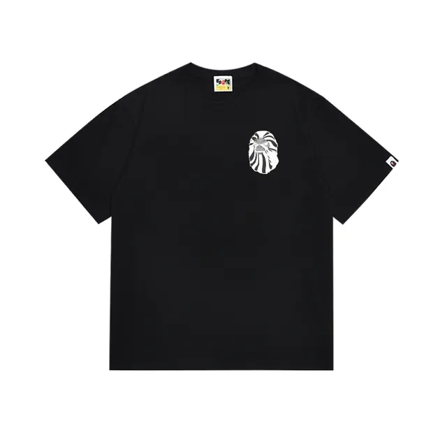 Camiseta negra con estampado gráfico A Bathing Ape 6