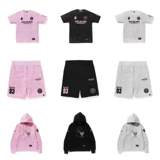تي شيرت A Bathing Ape بطباعة Miami ABC Camo