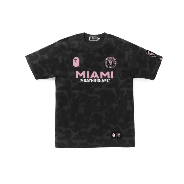 تي شيرت A Bathing Ape بطباعة Miami ABC Camo 2