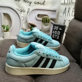 Adidas Campus حذاء رياضي أسلوب حياة أزرق فاتح وأسود