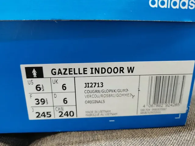 Adidas Gazelle Chaussures Lifestyle en Daim Rose et Vert 2