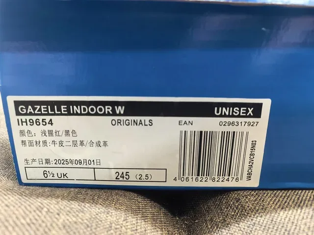 Adidas Gazelle Tênis Lifestyle de Camurça Vermelha 2