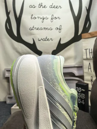 Adidas Zapatillas de Running con Upper de Tejido Gris Verde Gradiente 3