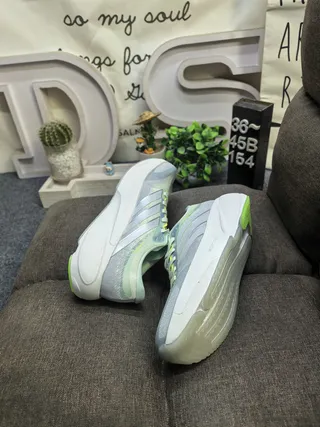 Adidas Zapatillas de Running con Upper de Tejido Gris Verde Gradiente 6