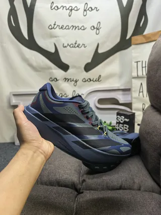 Adidas Gris Rose Léger Upper Maille-Synthétique Mousse Sculptée Épaissie Semelle du Milieu Sneakers Lifestyle 15