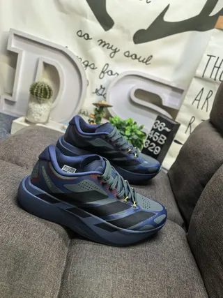 Adidas Gris Rose Léger Upper Maille-Synthétique Mousse Sculptée Épaissie Semelle du Milieu Sneakers Lifestyle 19
