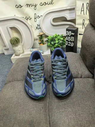 Adidas Gris Rose Léger Upper Maille-Synthétique Mousse Sculptée Épaissie Semelle du Milieu Sneakers Lifestyle 20
