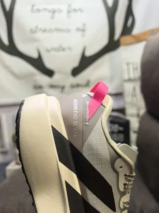 Adidas Gris Rose Léger Upper Maille-Synthétique Mousse Sculptée Épaissie Semelle du Milieu Sneakers Lifestyle 23