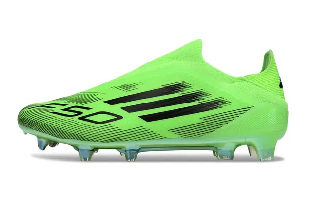 Adidas हरा काला सॉक फिट अपर मोल्डेड कोनिकल स्टड्स फर्म ग्राउंड फुटबॉल जूते 7