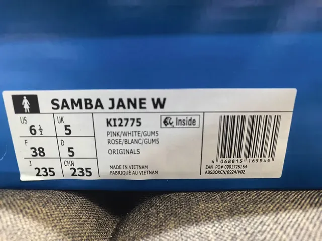 Adidas Pink Beige Laceless Mary Jane Strap Three-Stripe Side Panel Lifestyle Sneakers 2