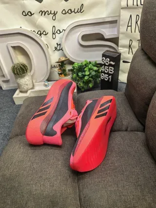 Adidas Tênis Lifestyle com Upper de Knit Rosa Preto, Sola Intermediária Esculpida 6