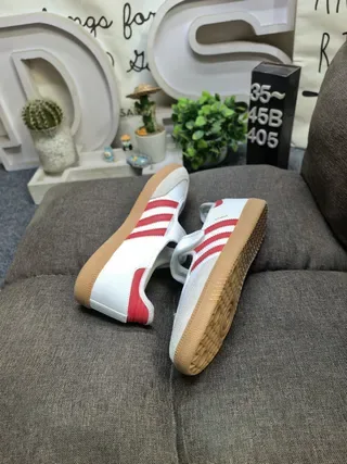 Adidas Samba OG Tênis Lifestyle Bege Camurça 6