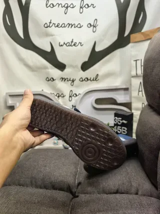 Adidas Samba OG Tênis Lifestyle Bege Camurça 14