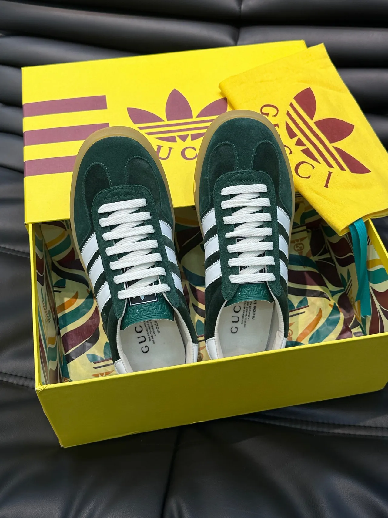 Adidas Samba OG Sneakers Lifestyle en Daim Vert 2