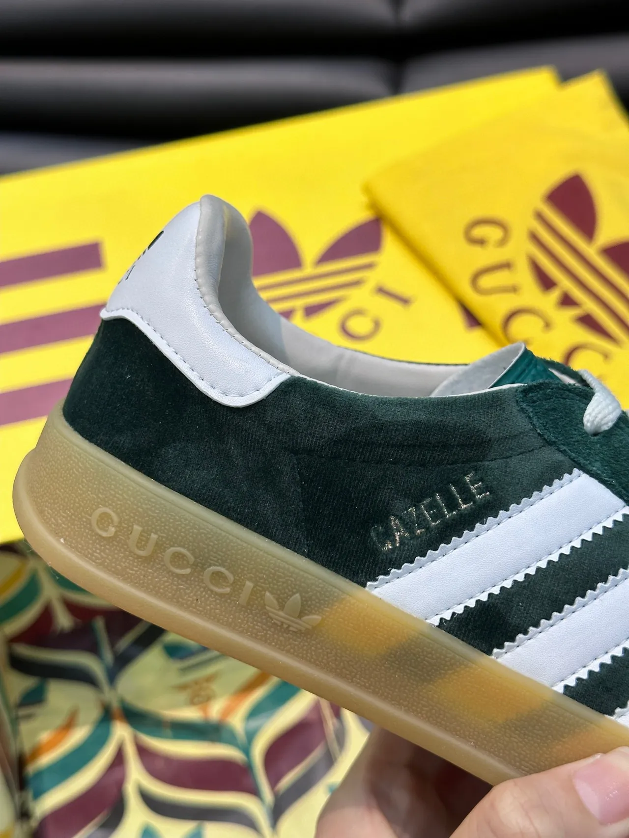 Adidas Samba OG Sneakers Lifestyle en Daim Vert 5