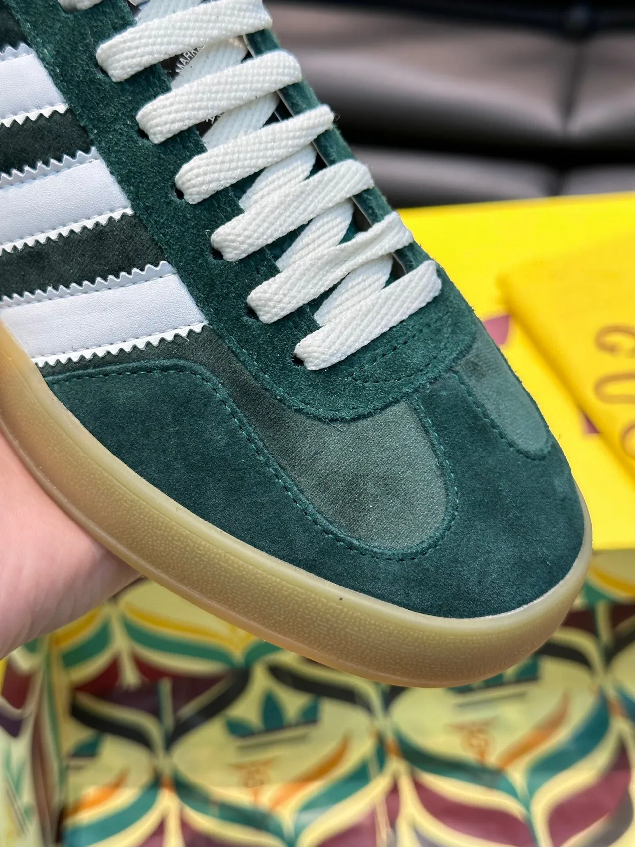 Adidas Samba OG Sneakers Lifestyle en Daim Vert 6