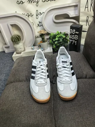 Adidas SL 72 Blancas Negras Goma Zapatillas Lifestyle 10