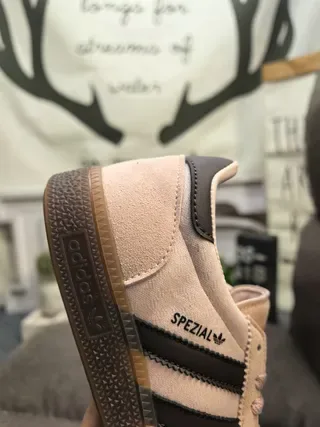 Adidas Spezial Tênis Lifestyle em camurça rosa poeira preto 3