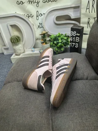 Adidas Spezial Tênis Lifestyle em camurça rosa poeira preto 6