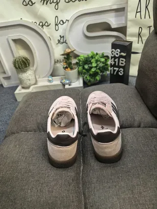 Adidas Spezial Tênis Lifestyle em camurça rosa poeira preto 8