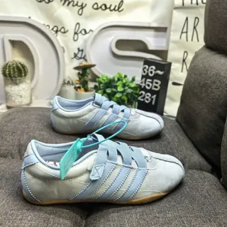 Adidas Spezial أحذية رياضية أسلوب حياة رمادي فاتح وأزرق فاتح