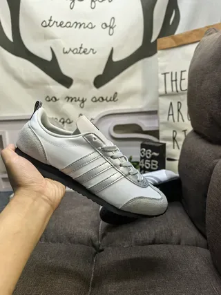 Adidas Spezial White and Silver Lifestyle Sneakers 5