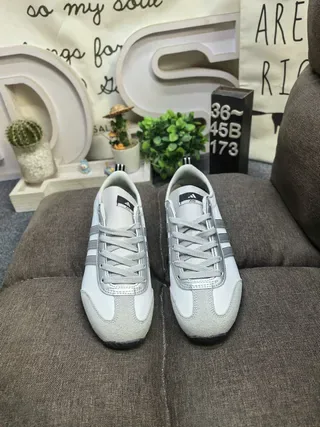 Adidas Spezial White and Silver Lifestyle Sneakers 10
