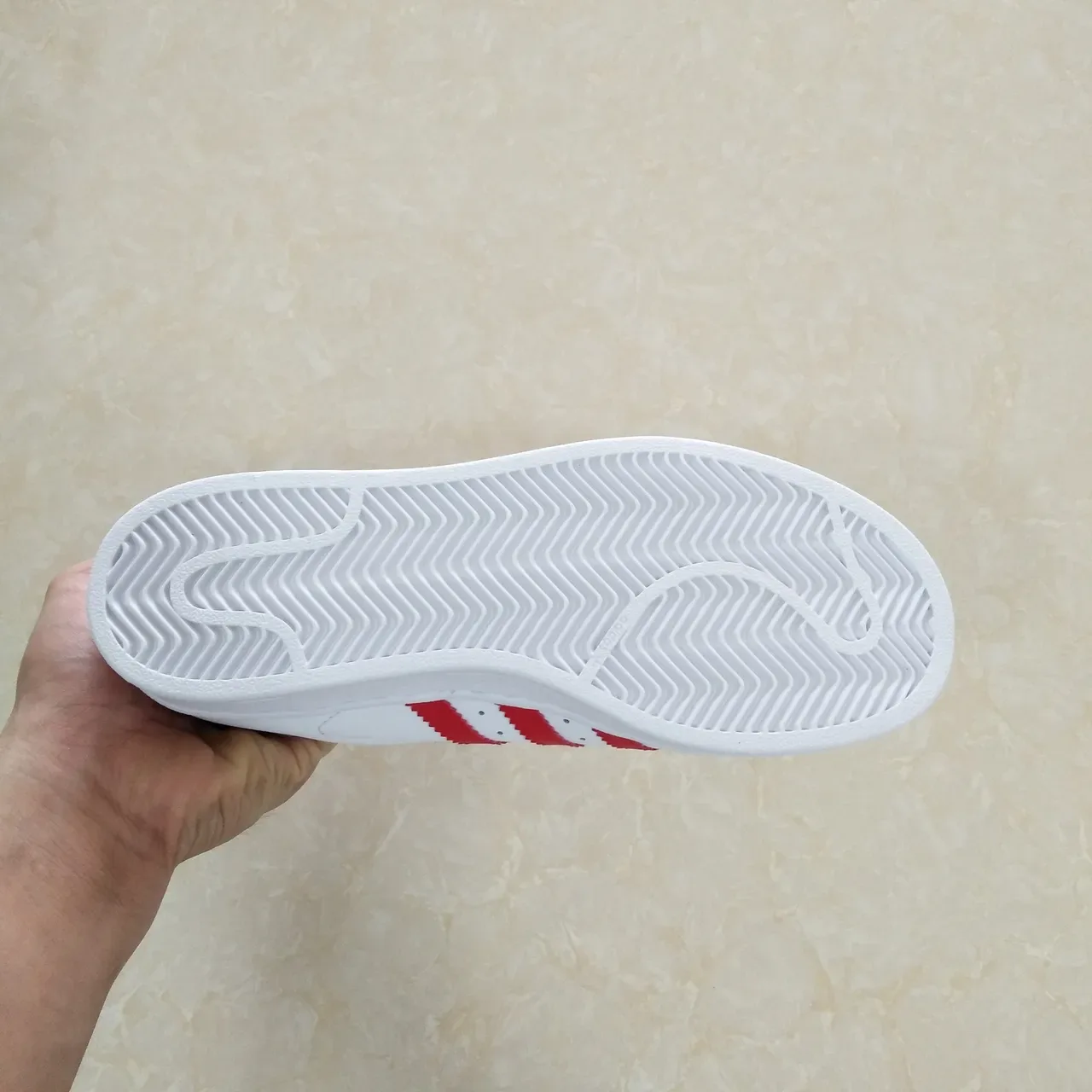 Adidas Superstar Blanc Rouge Vert Chaussures Lifestyle 23