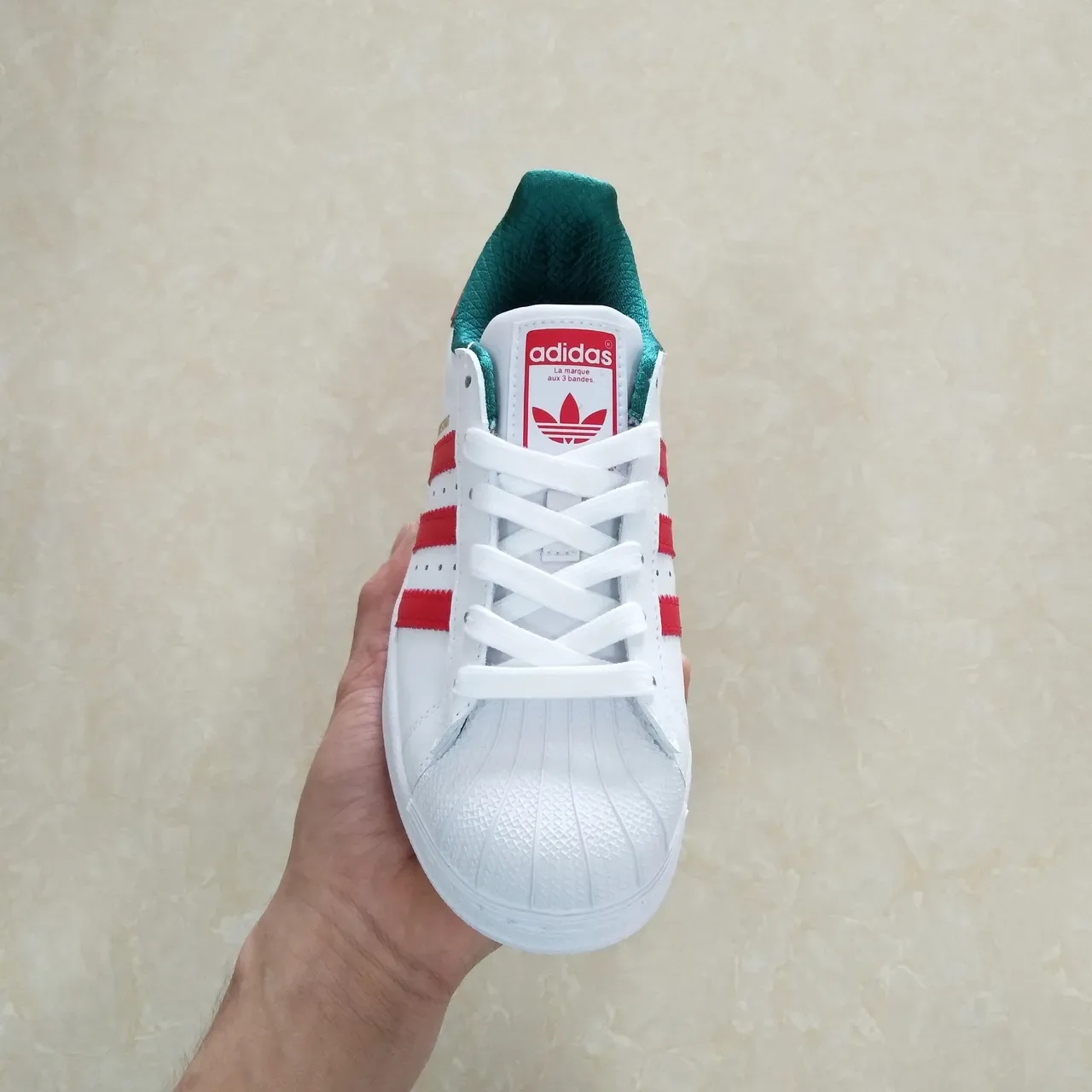 Adidas Superstar Blanc Rouge Vert Chaussures Lifestyle 24