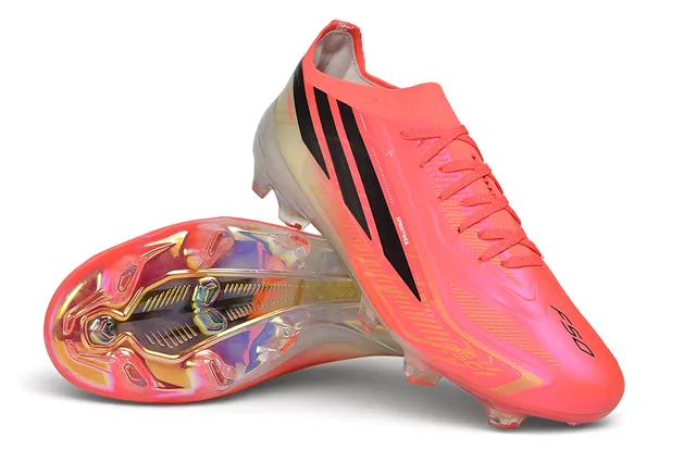 Adidas X Hyperfast Rose iridiscente terrain ferme Chaussures de football 13