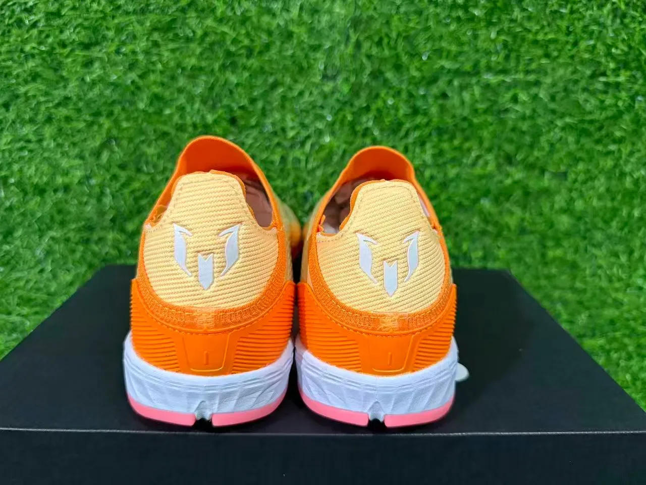 Adidas X Speedflow Orange Blanc Rose Chaussures de Football Turf 6