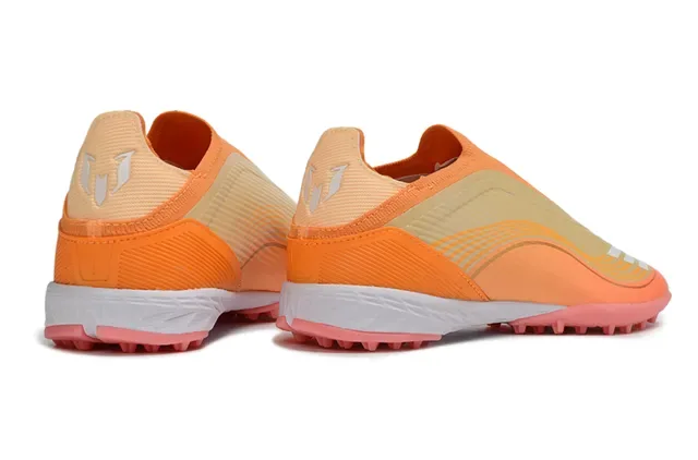 Adidas X Speedflow Orange Blanc Rose Chaussures de Football Turf 15