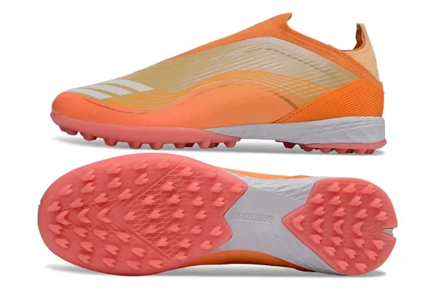 Adidas X Speedflow Orange Blanc Rose Chaussures de Football Turf 16