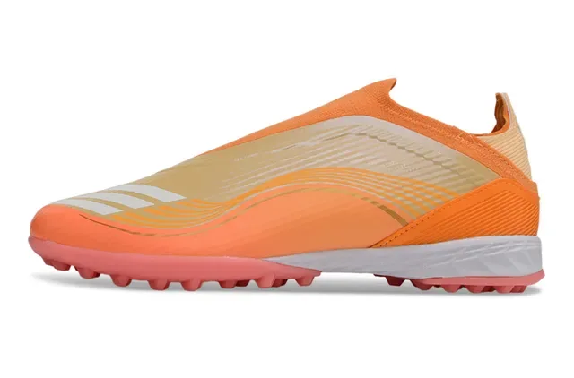 Adidas X Speedflow Orange Blanc Rose Chaussures de Football Turf 17