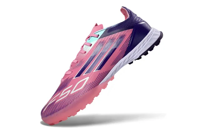 Adidas X Speedflow गोलापि बेगुनी टार्फ फुटबॉल जूता 3