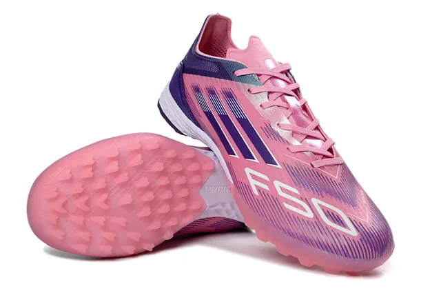 Adidas X Speedflow गोलापि बेगुनी टार्फ फुटबॉल जूता 4